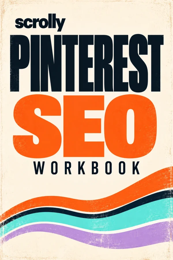 The Ambition Department Pinterest SEO Workbook cover