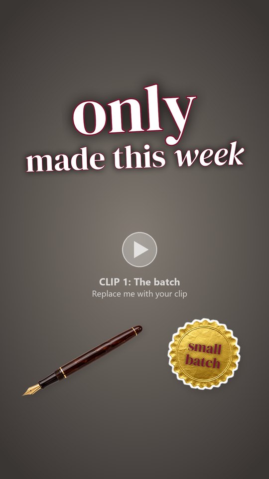 Small batch: its Reel cover